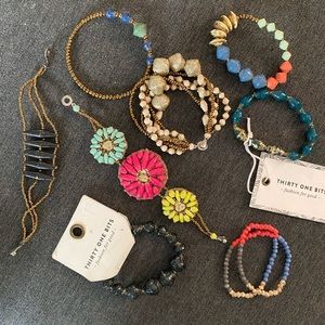 Lot of 31 BITS bracelets